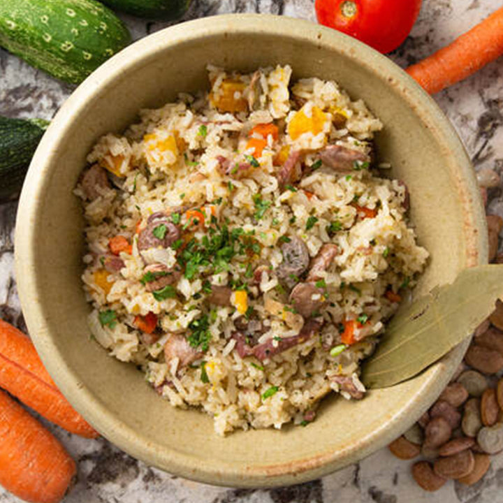 Butternut Squash & Field Pea Pilau