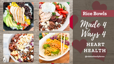 Heart Healthy Rice Bowls