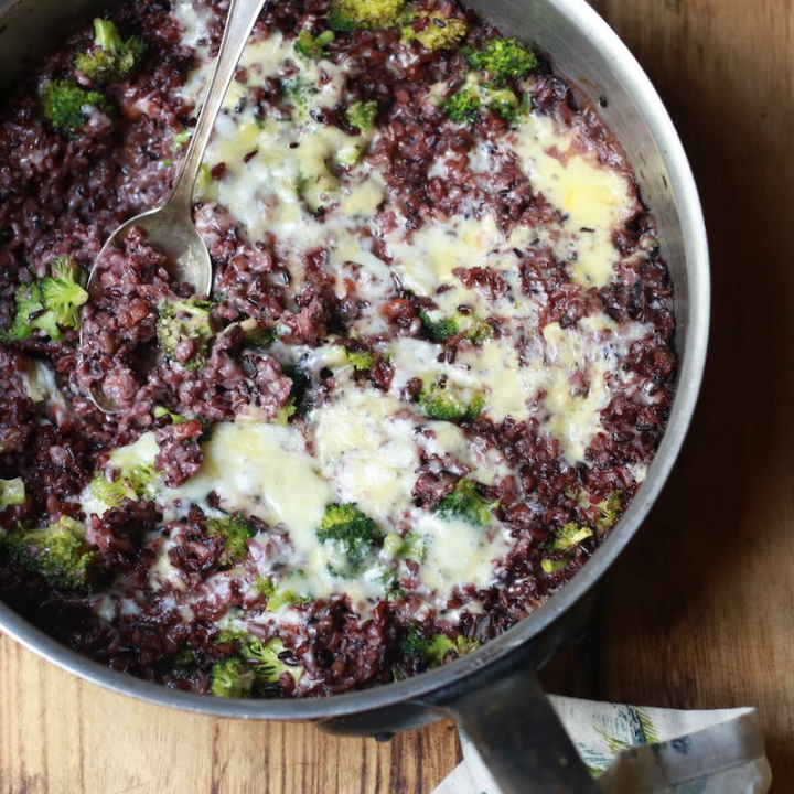 Broccoli Cheese Wild Rice Casserole