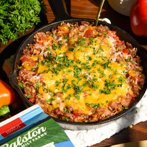 Un-Stuffed Bell Pepper Casserole