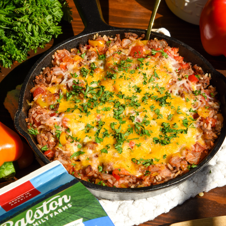Un-Stuffed Bell Pepper Casserole