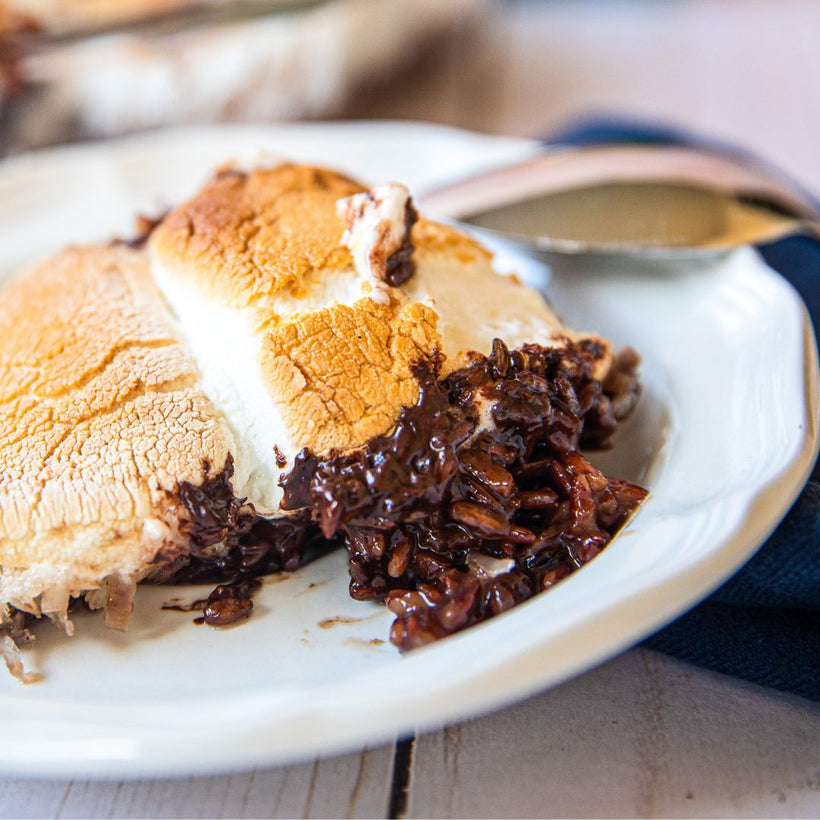 Red Rice S'more Bake
