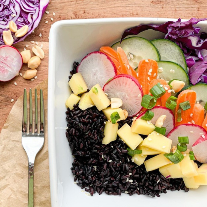 Easy Vegan Spring Roll Bowls