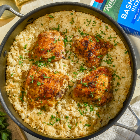 One Pan Chicken and Rice