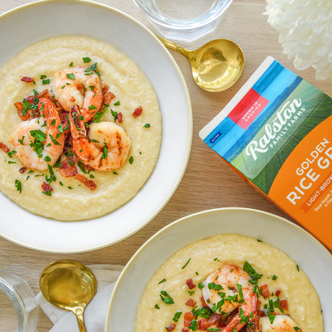 Golden Rice Grits - 25lb Bucket