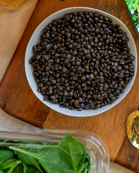 Black Lentils - 25lb Bucket