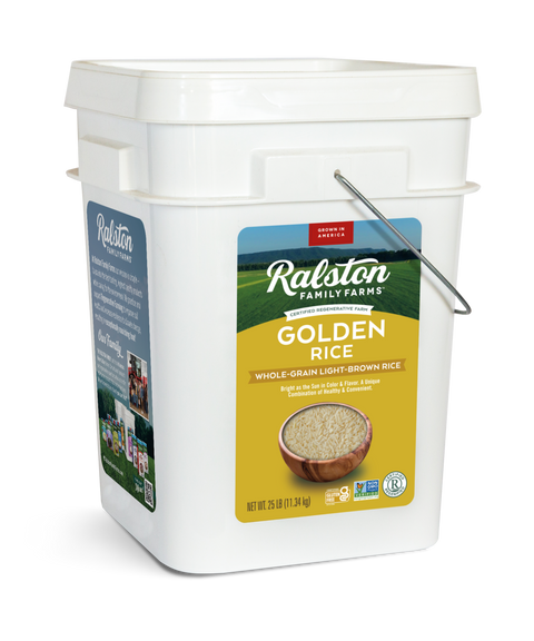 Golden Rice - 25lb Bucket