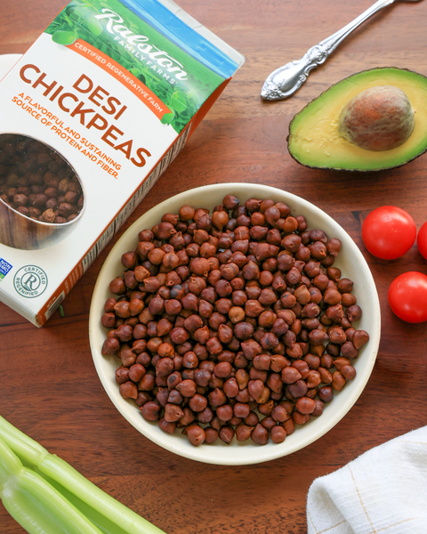 Desi Chickpeas, Case of Six