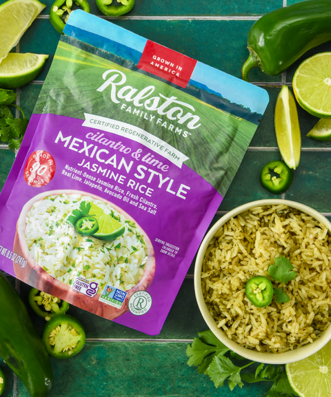 90-Second Mexican Style Jasmine Rice