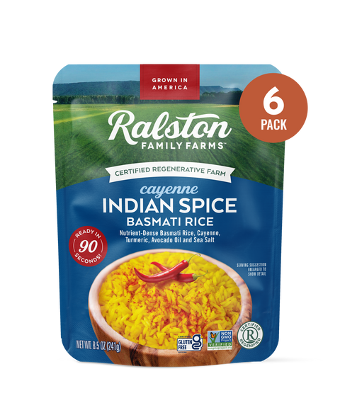 90 Second Indian Spice Basmati Rice