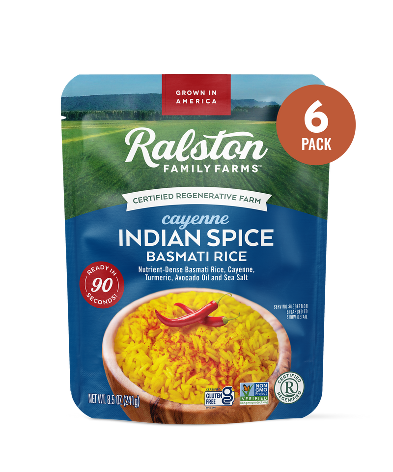 90 Second Indian Spice Basmati Rice
