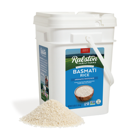 Basmati Rice - 25lb Bucket