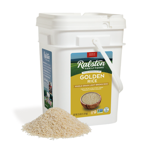 Golden Rice - 25lb Bucket