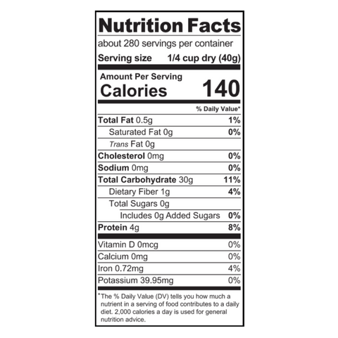 Nature's Blend Rice Grits - 25lb Bucket