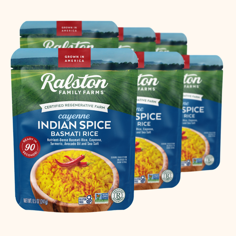 90 Second Indian Spice Basmati Rice