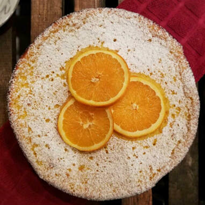 how Italian Ricotta Rice Pie recipe will look when finished