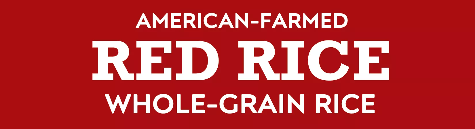 American-farmed red rice whole grain