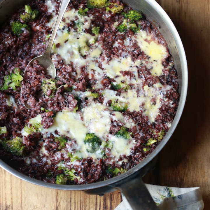 cooked rice in a bowl